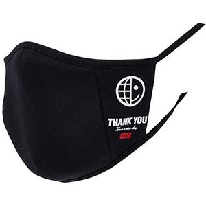 HUGO Uniseks mond- en neusbeschermingsmasker, zwart 1, S