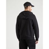 Hugo Boss Sweatshirt met Ritssluiting - Zwart - 100% Katoen