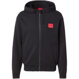 Hugo Boss Sweatshirt met Ritssluiting - Zwart - 100% Katoen