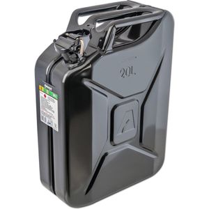 ARNOLD - 6011-X1-2002 - Metalen Jerrycan - Zwart - 20L