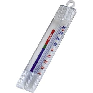 Xavax Analoge thermometer om op te hangen in de koelkast, vriezer, vriezer, wijnkoelkast, minibar, min. -35 graden, max. +40 graden, wit