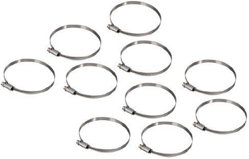 Xavax - Slangklemmen - Set van 10 - Roestvrij Staal - Diameter 90-110 mm