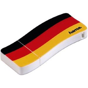 Hama Flag Germany 8GB geheugenstick USB 2.0 zwart/rood/geel