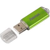 Hama Laeta 64GB USB flash drive USB Type-A 2.0 Groen, Transparant
