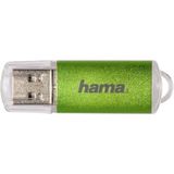 Hama Laeta 64GB USB flash drive USB Type-A 2.0 Groen, Transparant