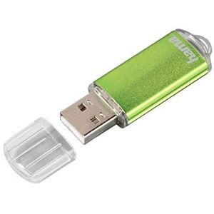 Hama 64 GB USB-stick, USB 2.0, gegevensstick (15 MB/s gegevensoverdracht, USB-stick met oogje voor bevestiging aan sleutelring, geheugenstick, geheugenstick met afsluitdop, geschikt voor
