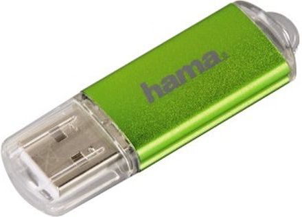 Hama Laeta 64GB USB flash drive USB Type-A 2.0 Groen, Transparant