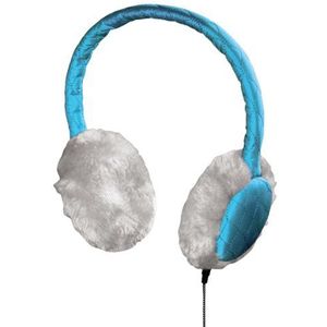 Hama Earmuff gewatteerde stereo-headset met microfoon blauw