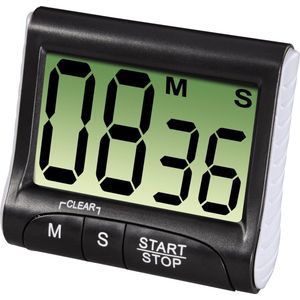 Xavax - Countdown - Keukenwekker - Zwart - Digitale - 99 Minuten