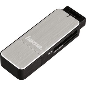 Hama USB 3.0 Card Reader SD/Micro SD Zilver