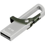 Hama FlashPen Hook-Style USB-stick 32 GB Groen 123921 USB 2.0