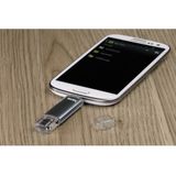 Hama FlashPen Laeta Twin USB-stick smartphone/tablet Grijs 32 GB USB 2.0, Micro-USB 2.0
