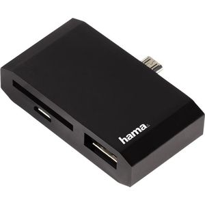 Hama tablet adapter 3in1 met micro USB aansluiting