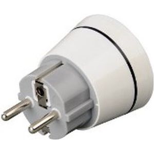 Hama - Reisstekker - China/Australië - Wit - Voor Duitse Contactdozen