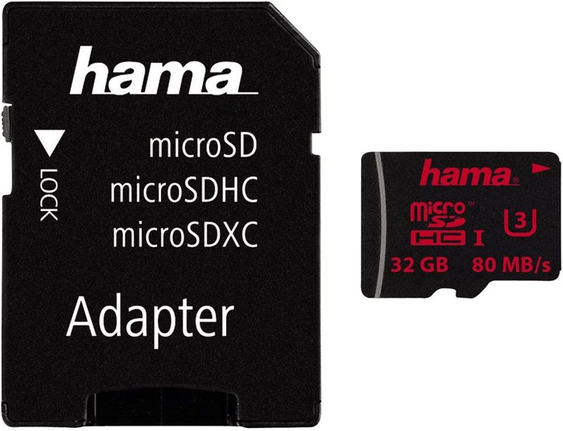 Hama 00123979 flashgeheugen 64 GB MicroSDXC UHS Klasse 3