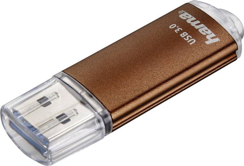 Hama Laeta, 128GB USB flash drive USB Type-A 3.2 Gen 1 (3.1 Gen 1) Bruin