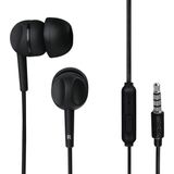 Thomson In-Ear Koptelefoon met Microfoon - Zwart