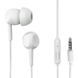 Thomson EAR3005W INEAR OHRHOERER In Ear oordopjes Kabel Wit Noise Cancelling Headset