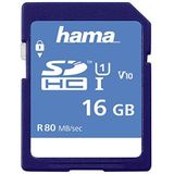 SDHC | 16 GB UHS-I Class1 | Geheugenkaart | C10 - (533x/80Mb/s)