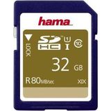 Hama 00124135 flashgeheugen 32 GB SDHC UHS-I Klasse 10