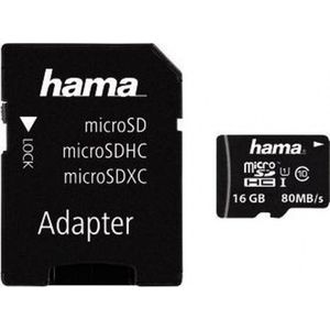 Hama microSDHC 16GB UHS-I Klasse 10