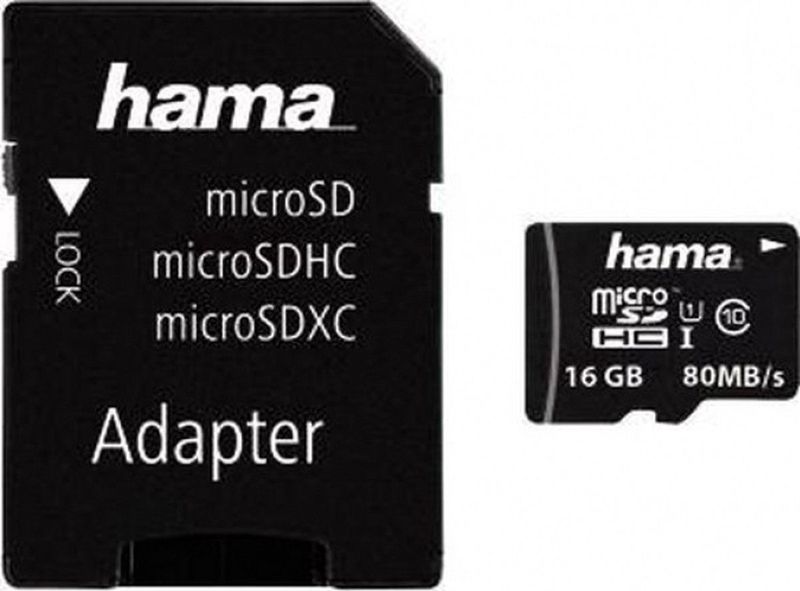 Hama microSDHC 16GB UHS-I Klasse 10
