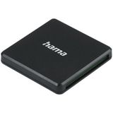 Hama USB-3.0 Multi-Kaartlezer - SD/microSD/CF - Zwart