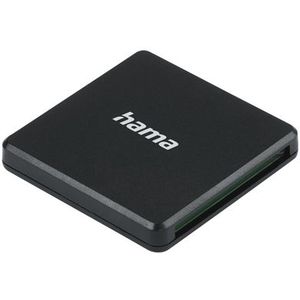 Hama USB-3.0 Multi-Kaartlezer - SD/microSD/CF - Zwart