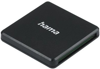 Hama USB-3.0 Multi-Kaartlezer - SD/microSD/CF - Zwart