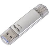 Hama C Laeta USB flash drive 64 GB USB Type A / USB Type C Gen 1 ( Gen 1) Zilver