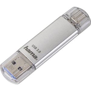 Hama C Laeta USB flash drive 64 GB USB Type A / USB Type C Gen 1 ( Gen 1) Zilver