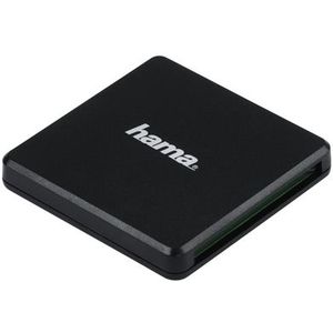 Hama 00124156 Geheugenkaartlezer - USB 3.2 Gen 1 Type-A - Zwart