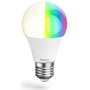 Hama WiFi-lamp, aluminium, E27, 10 W, wit, 19,5 x 9 x 7,5 cm