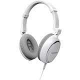 Thomson On-ear hoofdtelefoon (met actieve ruisonderdrukking, ruisonderdrukking, eenzijdige kabelgeleiding, afstandsbediening, oproepfunctie, microfoon, opvouwbaar, beugelhoofdtelefoon met tas), wit