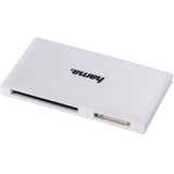 Hama - USB 3.0 Multi-Kaartlezer - Wit - Voor SD/microSD/CF/MS