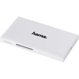 Hama - USB 3.0 Multi-Kaartlezer - Wit - Voor SD/microSD/CF/MS