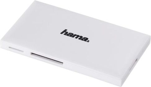 Hama - USB 3.0 Multi-Kaartlezer - Wit - Voor SD/microSD/CF/MS