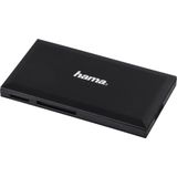 Hama USB-3.0-multi-kaartlezer, SD/microSD/CF/MS, zwart