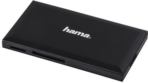 Hama - USB-3.0 Multi-Kaartlezer - Zwart - Geschikt voor SD/microSD/CF/MS