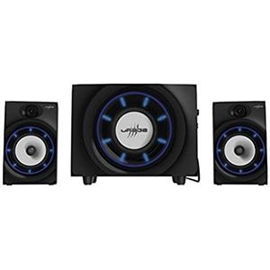 Hama Urage Soundz 2.1 Essential 2.1 kanalen 20W zwart luidsprekerset - luidsprekersets (2.1 kanalen, 20 W, PC/notebook, zwart, digitaal, 5 W)