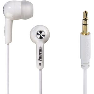 Hama In-Ear Stereo Oortelefoon Basic4Music Wit