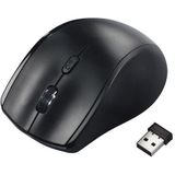 Hama - Riano - Draadloze Muis - Zwart - Ergonomisch voor Linkshandigen