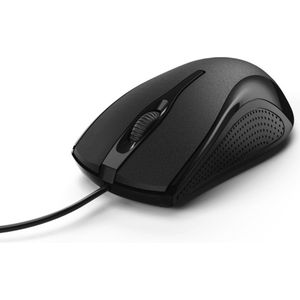 Hama - MC-200 - Optische Muis - Zwart - Kabel - 1200 DPI
