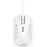 Hama - MC-200 - Muis - Wit - Optisch - 3 Knoppen