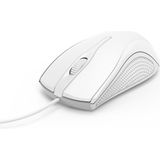Hama - MC-200 - Muis - Wit - Optisch - 3 Knoppen