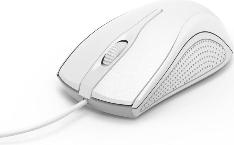 Hama Optische Muis Met 3 Knoppen MC-200 Met Kabel Wit