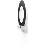 Hama DVB-T/DVB-T2-kammerantenne, Performance 45, ring-design, actief, wit
