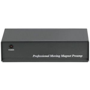 Phono-voorversterker - Ruisarm - Massief Metalen Behuizing - Inclusief Voeding 230V