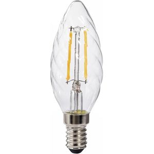 Lamp - Kaarsvorm - Warm Wit - Glazen - 2,5 Watt