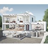 Hama Wifi-touch-wandschakelaar Inbouw Wit